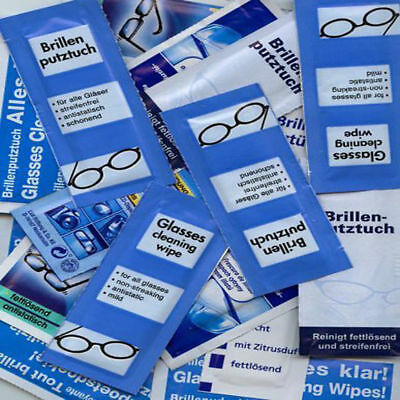 Sonderposten 505 Feuchte Brillenputztücher 1a Qualität Brillenputztuch Top-preis